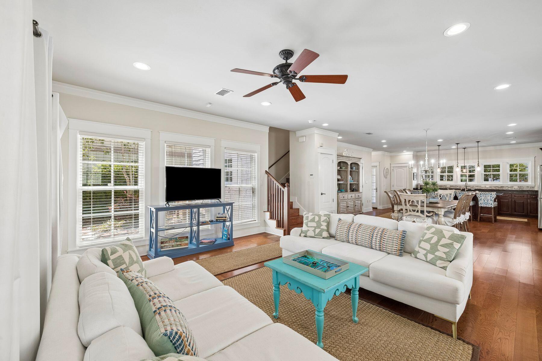 39 Willow Mist Road Inlet Beach, FL 32461 - Photo 7 of 41 a living room with furniture and a flat screen tv