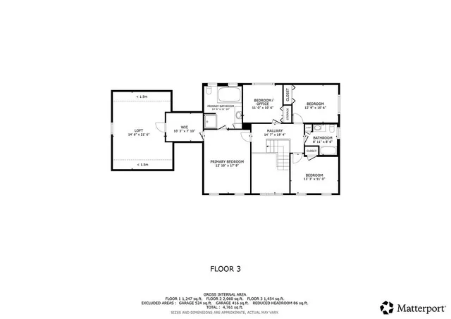 a picture of a floor plan