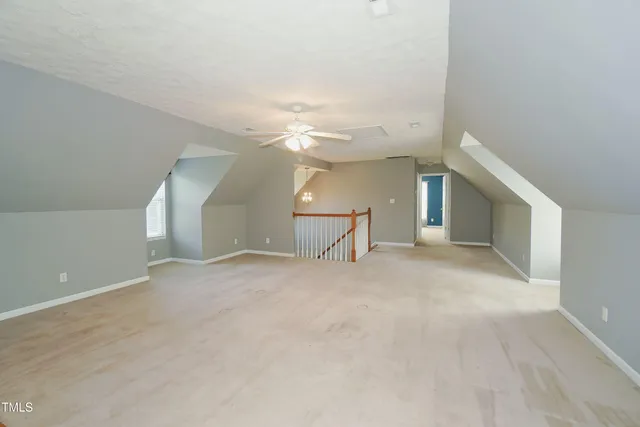 a view of a livingroom with a staircase