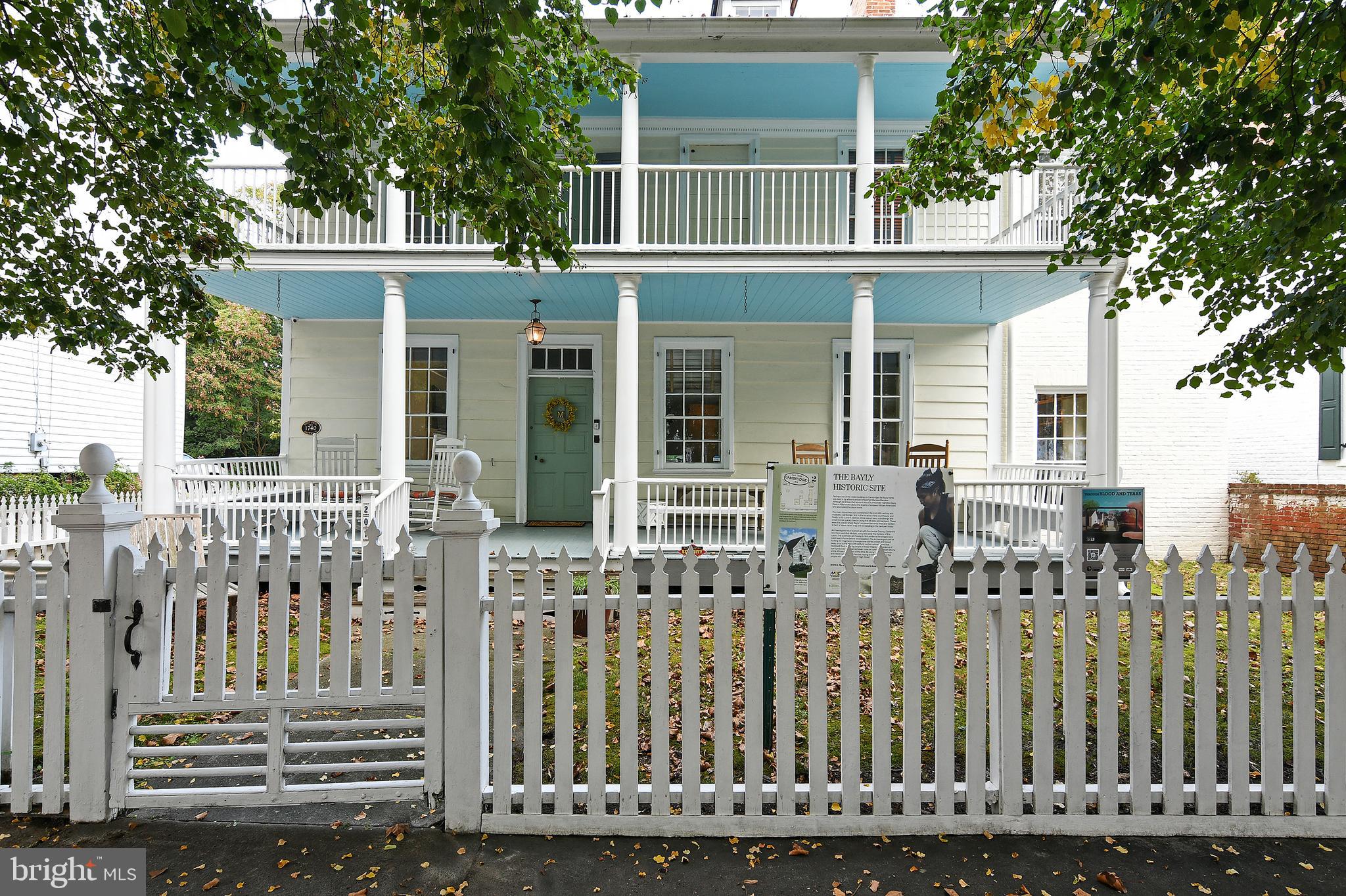 207 High Street Cambridge, MD 21613 - Photo 1 of 44 Welcome to perhaps the oldest home in Cambridge!
