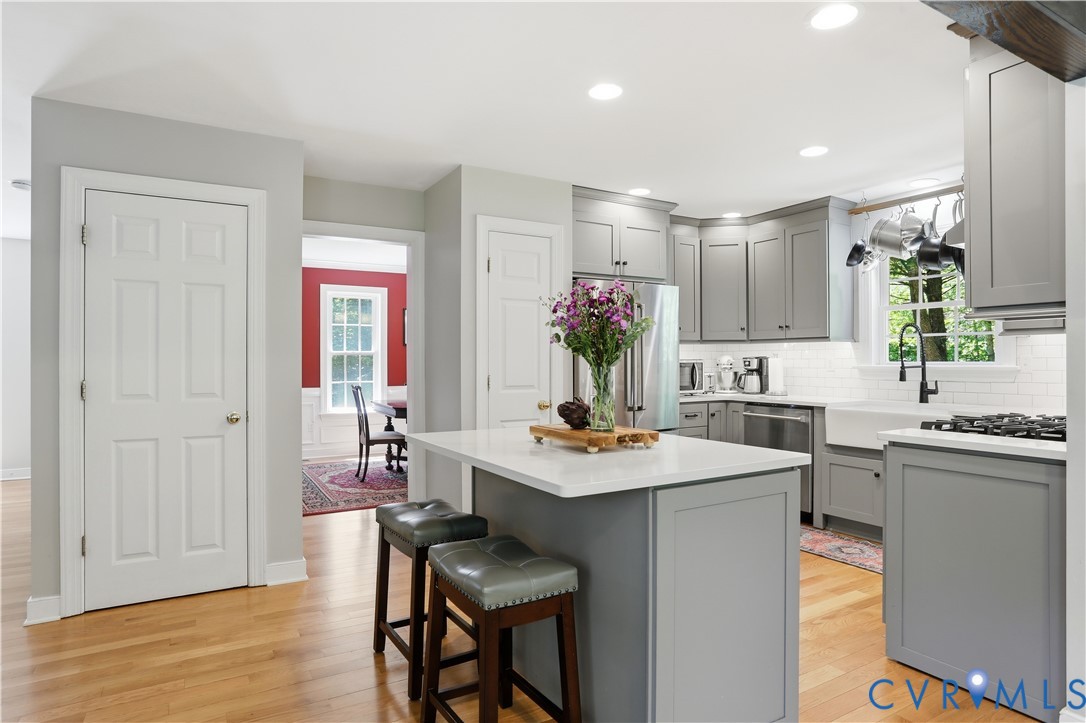 1570 Rock Castle Road Goochland, VA 23063 - Photo 19 of 53 Kitchen with entry to formal dining room. Kitchen