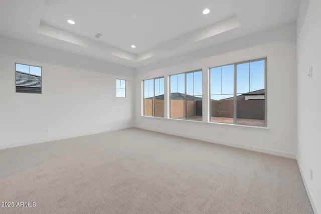 a view of empty room