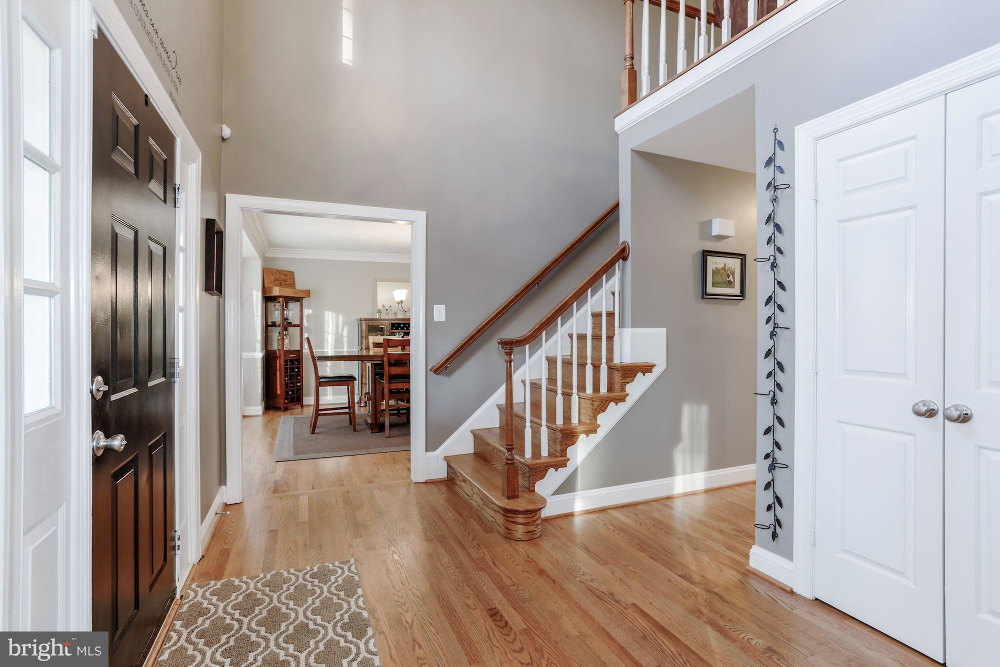 7163 Baldwin Ridge Road Warrenton, VA 20187 - Photo 2 of 35 Beautiful Foyer with Hardwood Floors