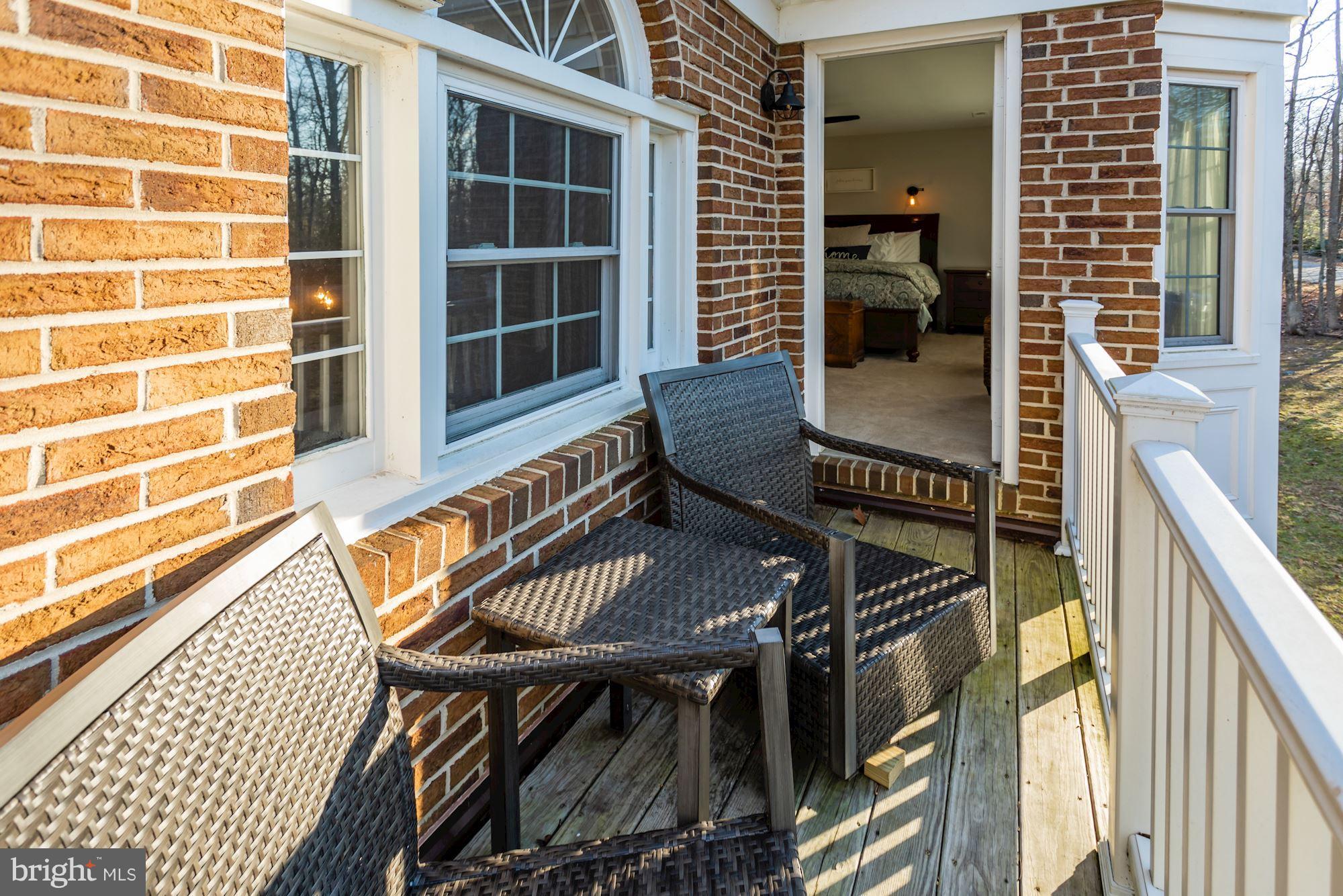 7163 Baldwin Ridge Road Warrenton, VA 20187 - Photo 27 of 35 Master Bedroom Balcony