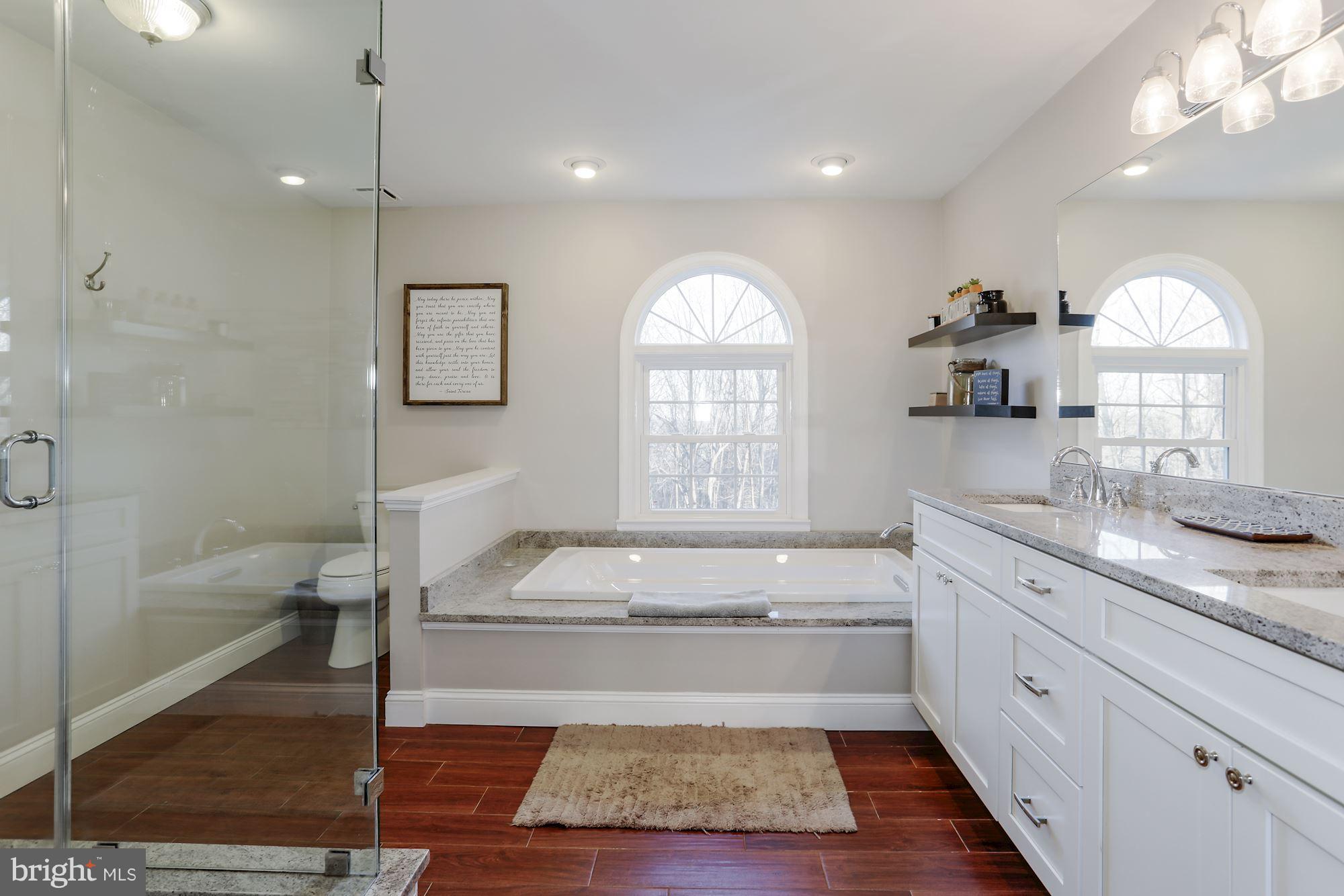 7163 Baldwin Ridge Road Warrenton, VA 20187 - Photo 28 of 35 Master Bathroom Double Vanity, Tub