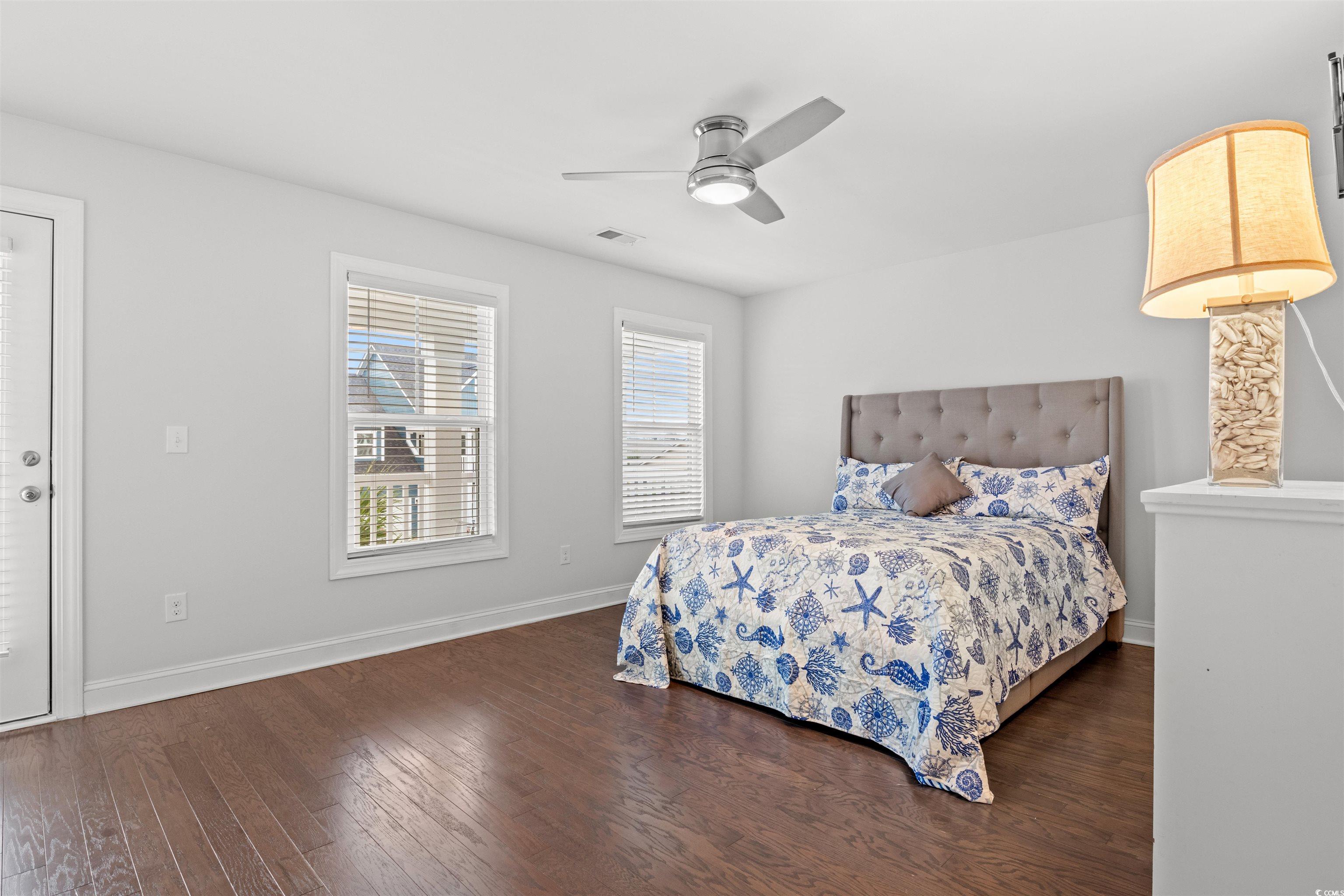 1641 Parish Way Myrtle Beach, SC 29577 - Photo 24 of 40 Bedroom featuring dark hardwood / wood-style floor