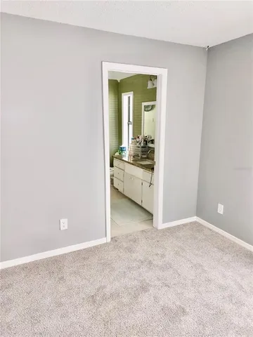 a view of livingroom with bathroom