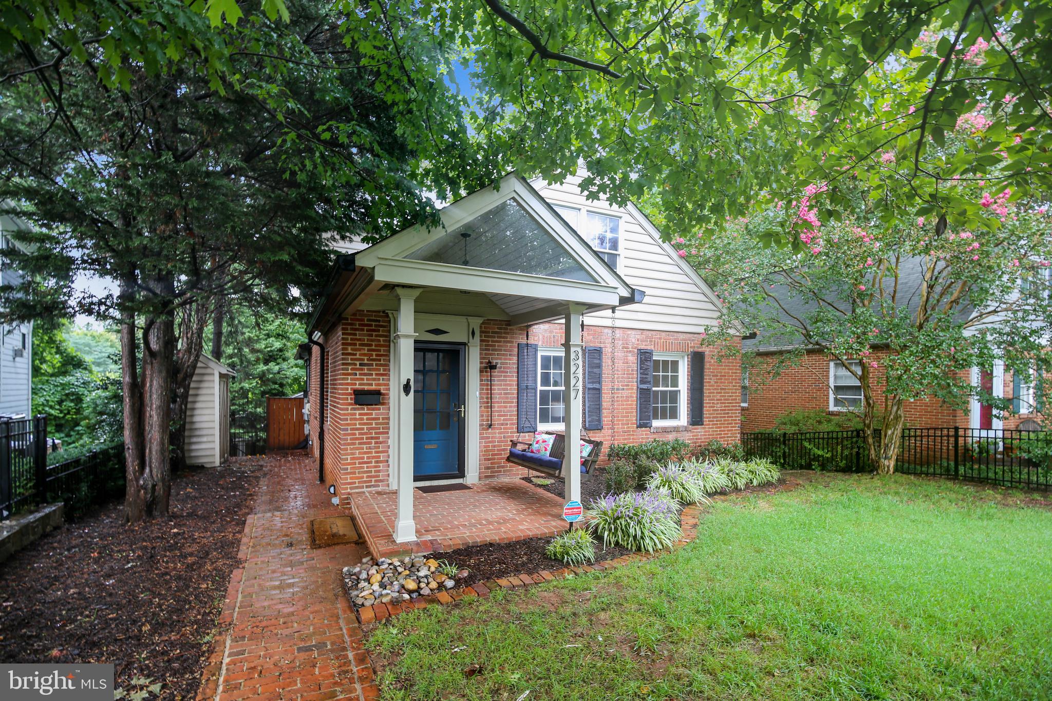 3227 20th Road North Arlington, VA 22207 - Photo 2 of 48 Inviting front porch with swing.