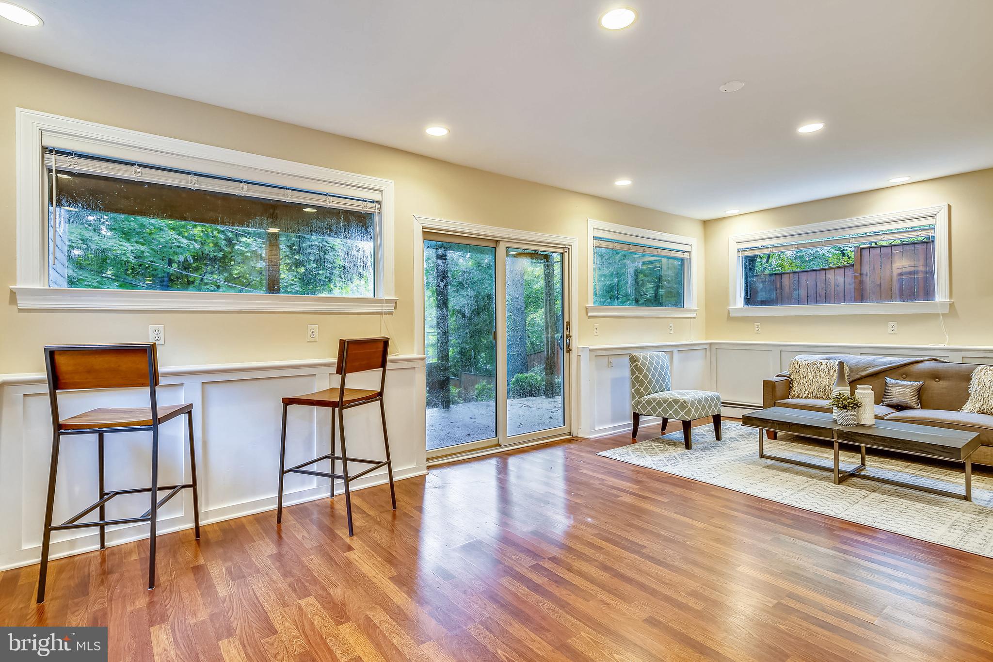 3227 20th Road North Arlington, VA 22207 - Photo 27 of 48 Recreation Room w/Sliding Glass Door to Patio