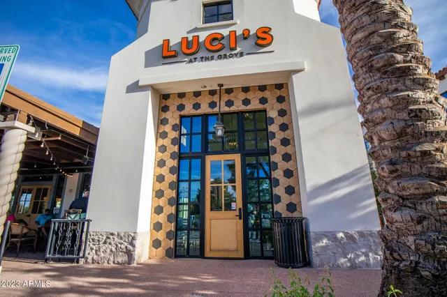 a view of a front door of a building