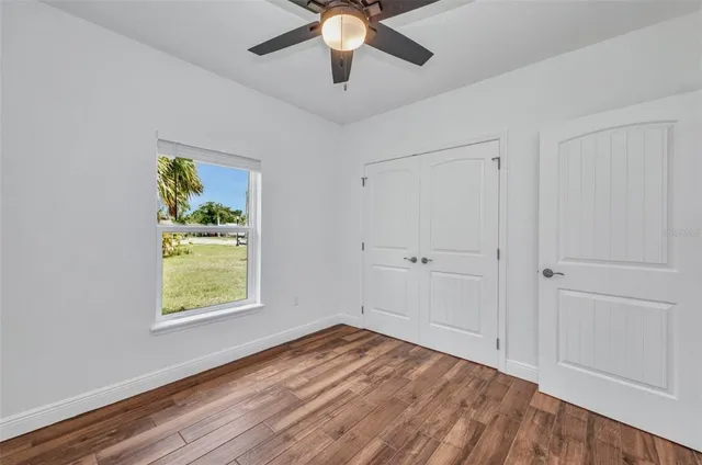 a view of a bathtub in a bathroom
