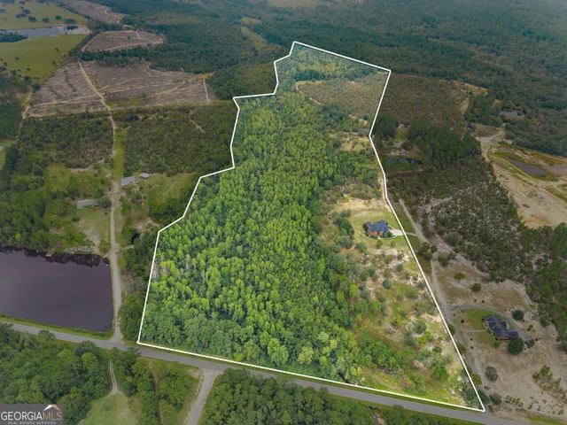 a view of a glass door