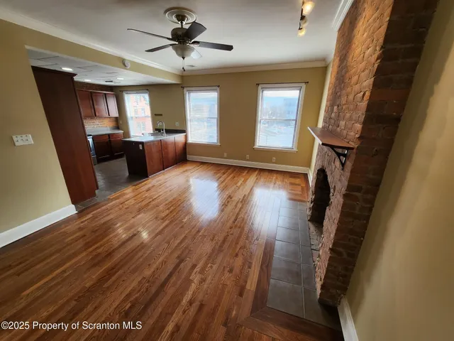 a view of a living room