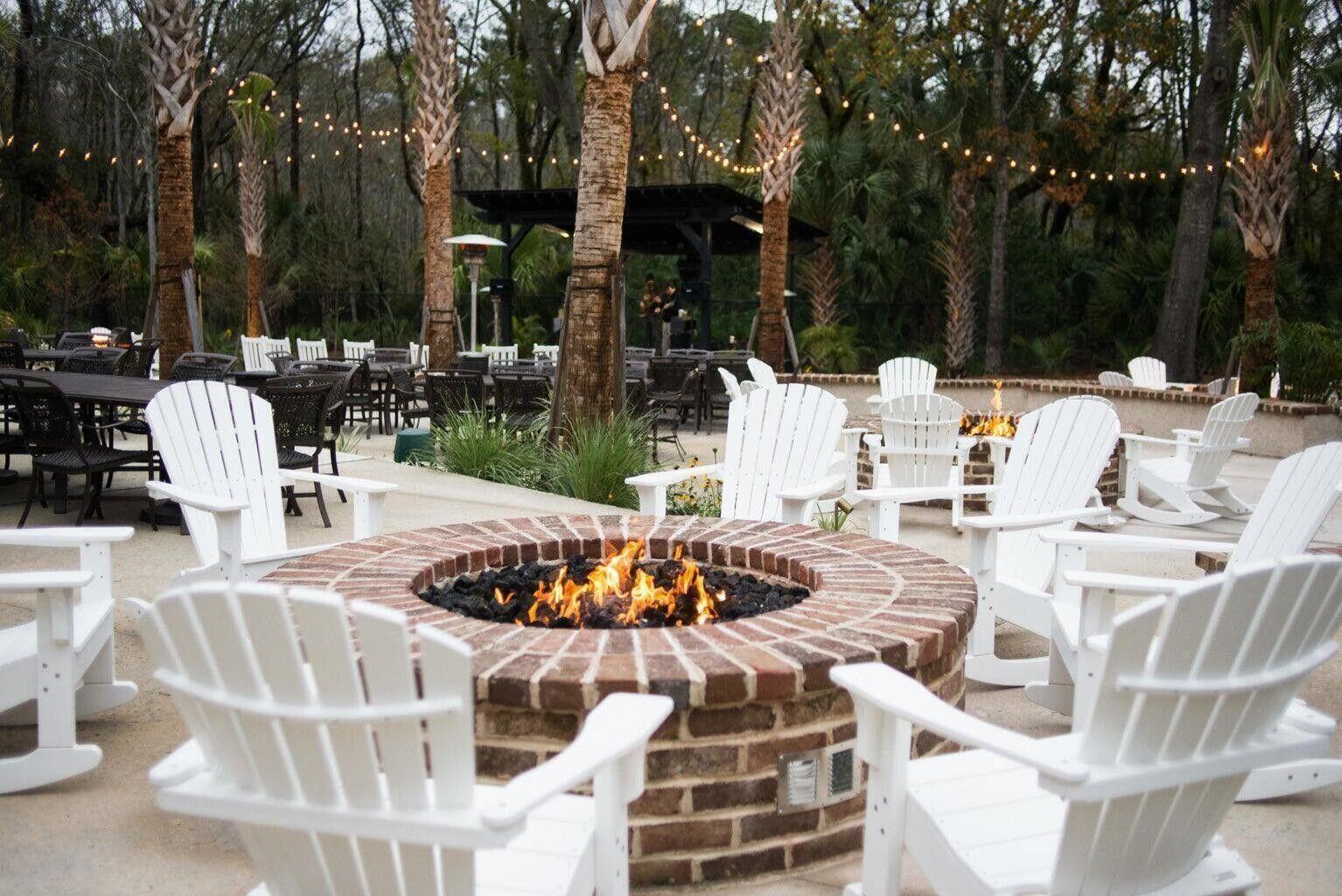 54 Watroo Point Charleston, SC 29492 - Photo 64 of 66 Daniel Island Cabana Fire Pits