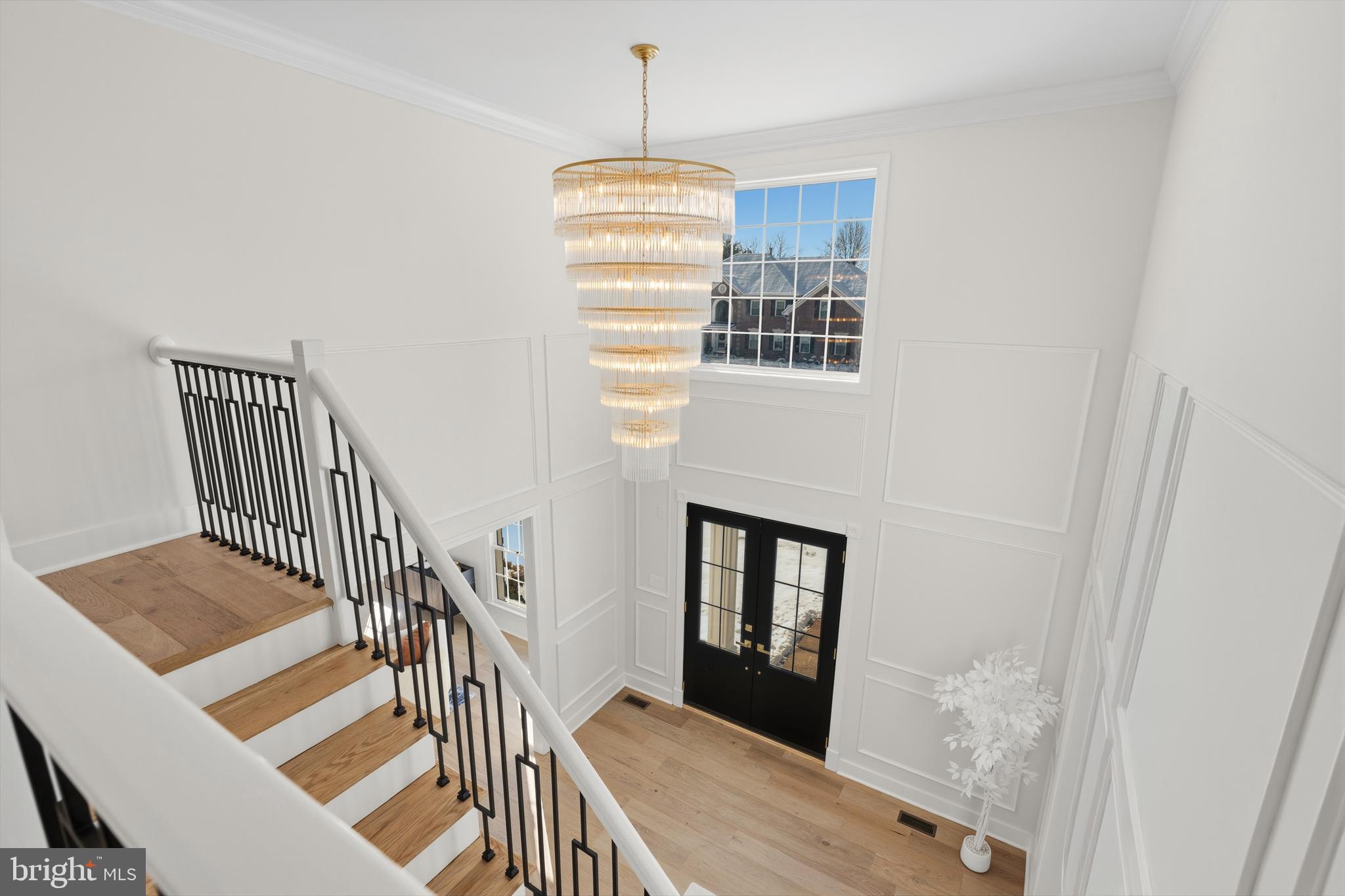 1586 Brookfield Road Newtown, PA 18940 - Photo 27 of 64 a view of entryway and hall with wooden floor
