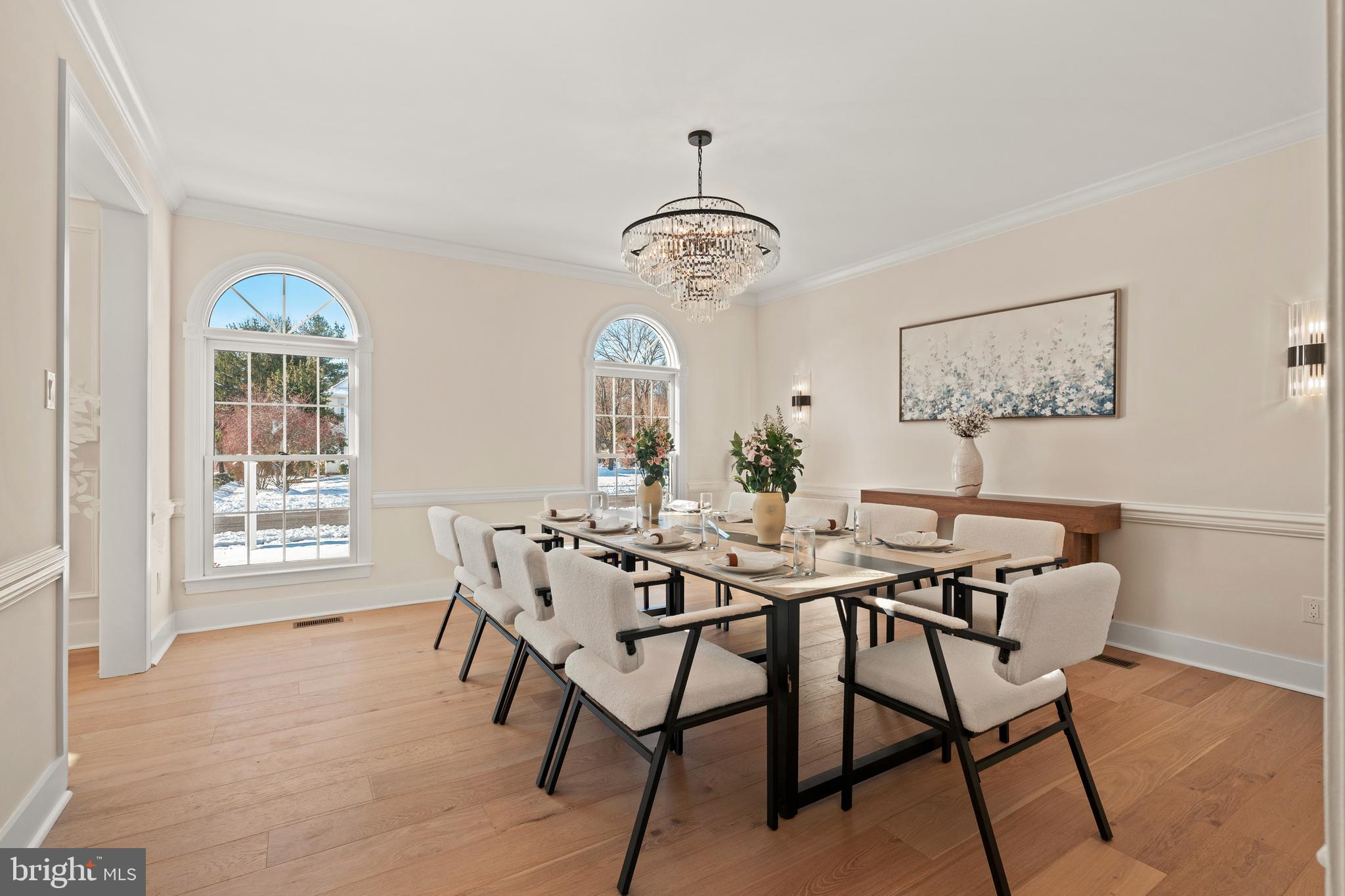 1586 Brookfield Road Newtown, PA 18940 - Photo 8 of 64 a view of a dining room with furniture window and outside view