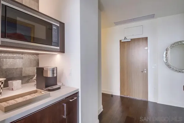 a view of city from balcony