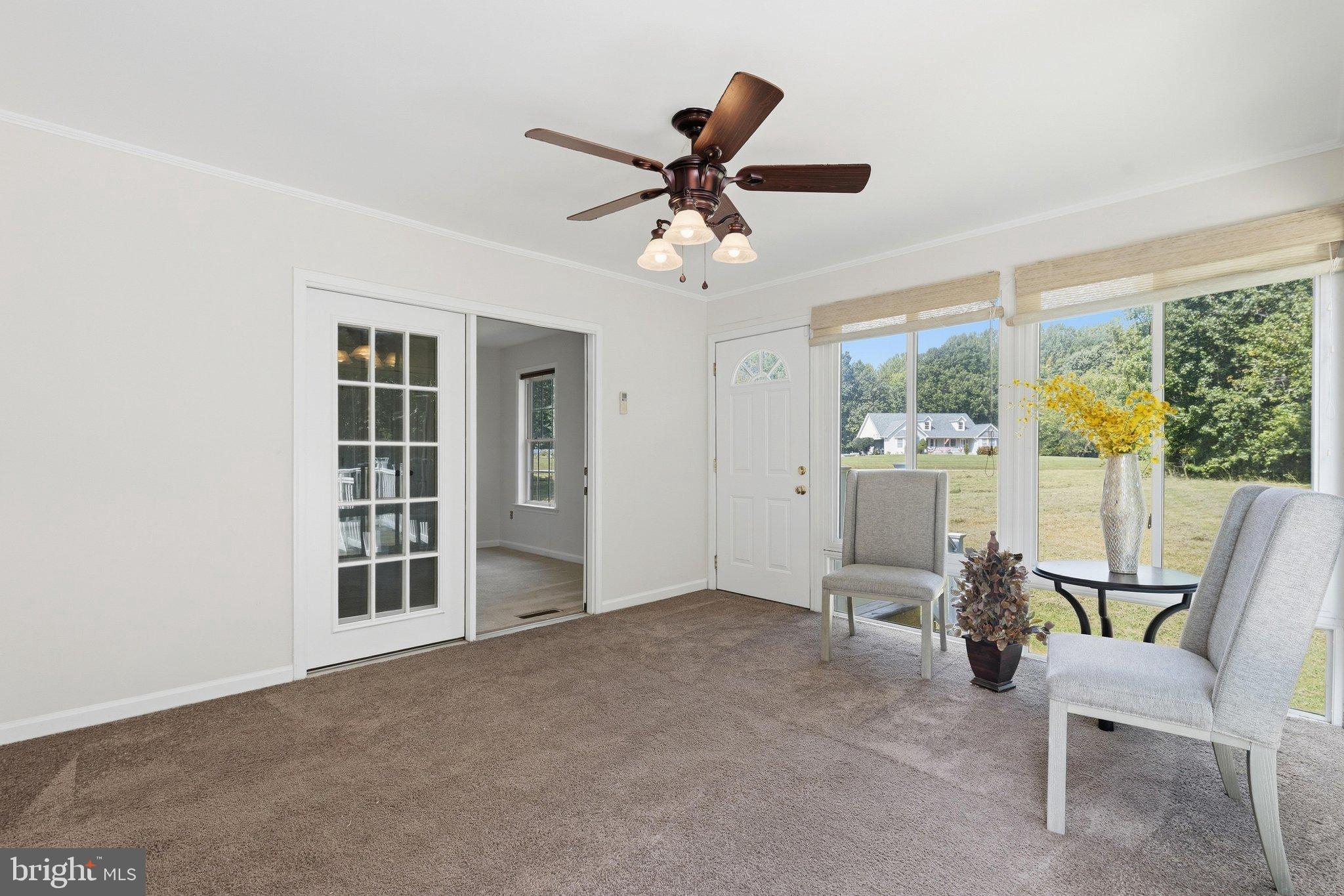 6870 Hawkins Gate Road La Plata, MD 20646 - Photo 27 of 57 Sunroom off living room and Deck