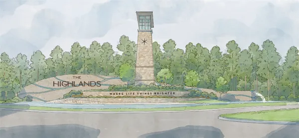 a view of a multi story building