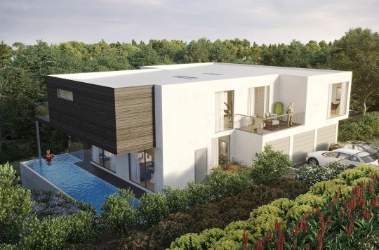 46 Bell Cyn Road Bell Canyon, CA 91307 - Photo 2 of 3 a view of a house with backyard and garden