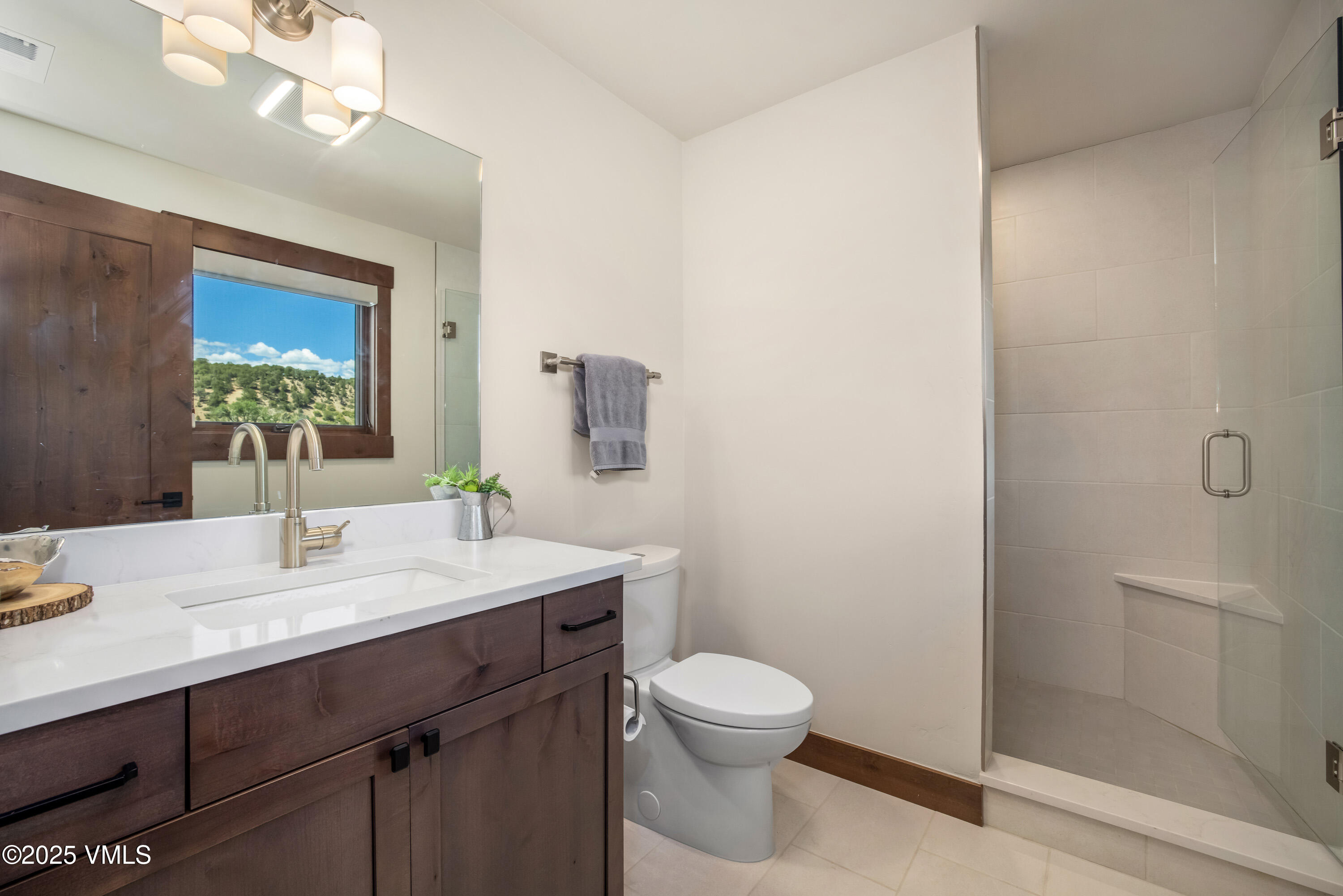 664 Hunters View Lane Eagle, CO 81631 - Photo 23 of 35 a bathroom with a sink a toilet and shower