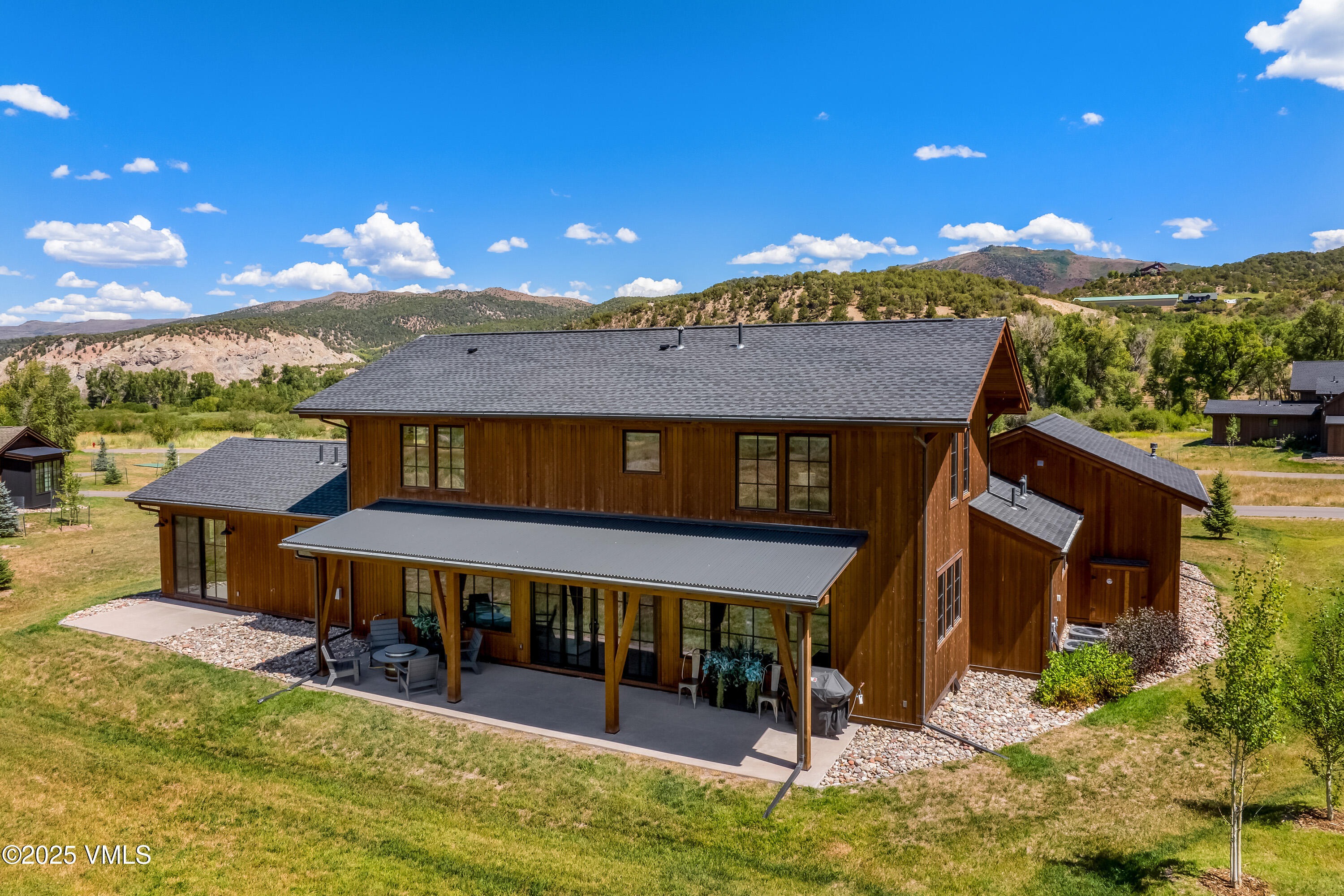 664 Hunters View Lane Eagle, CO 81631 - Photo 31 of 35 a view of a house with swimming pool and sitting area