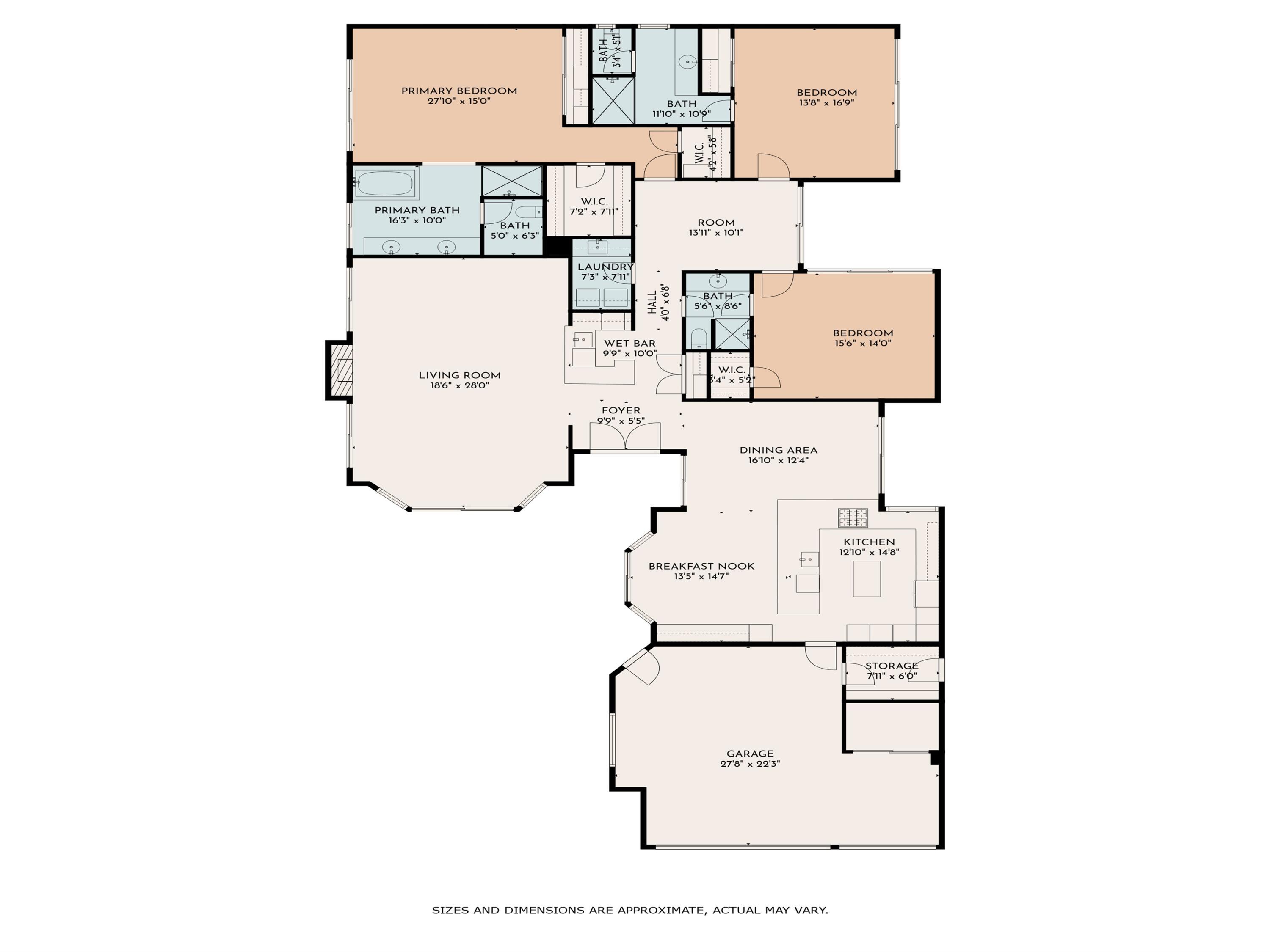 62 Dartmouth Drive Rancho Mirage, CA 92270 - Photo 46 of 46 a picture of floor plan