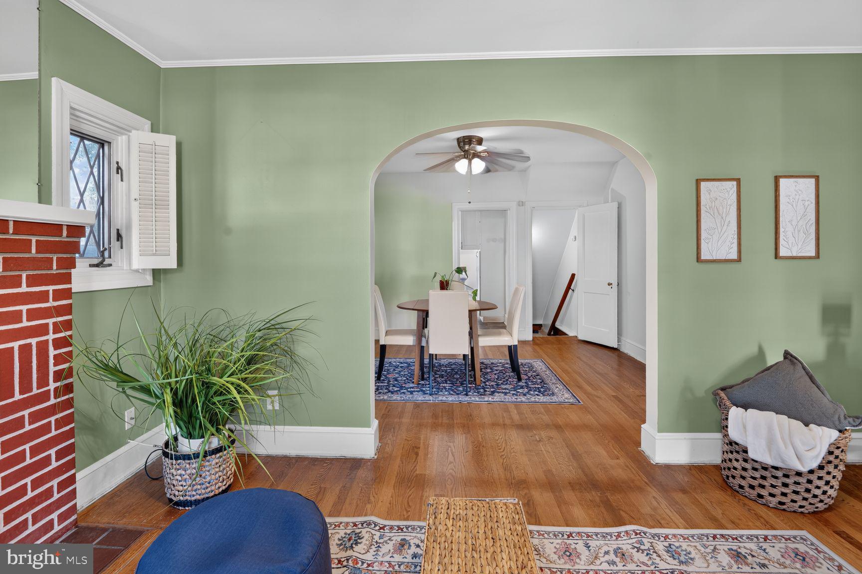1036 Elm Ridge Avenue Baltimore, MD 21229 - Photo 5 of 30 Dining room with door to finished basement.