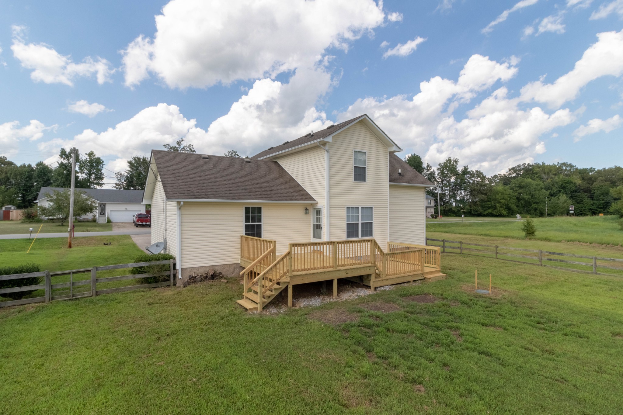 11241 Bell Station Road Oak Grove, KY 42262 - Photo 29 of 33 a view of a house with a backyard