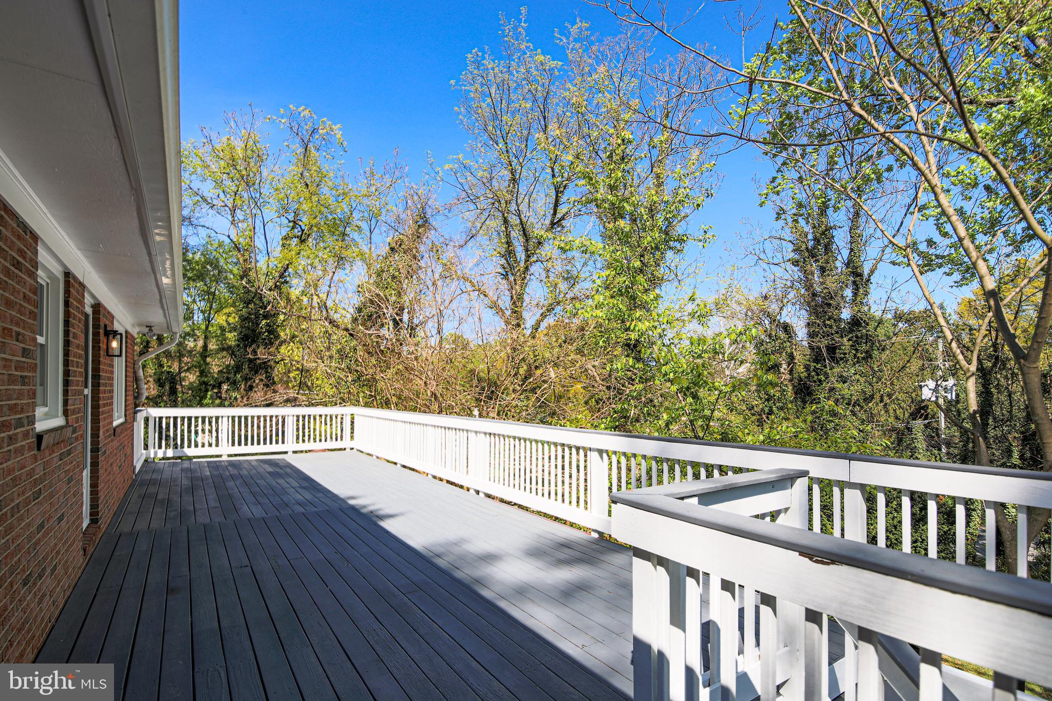 7200 Popkins Farm Road Alexandria, VA 22306 - Photo 21 of 70 Expansive Deck off of the Main Level!