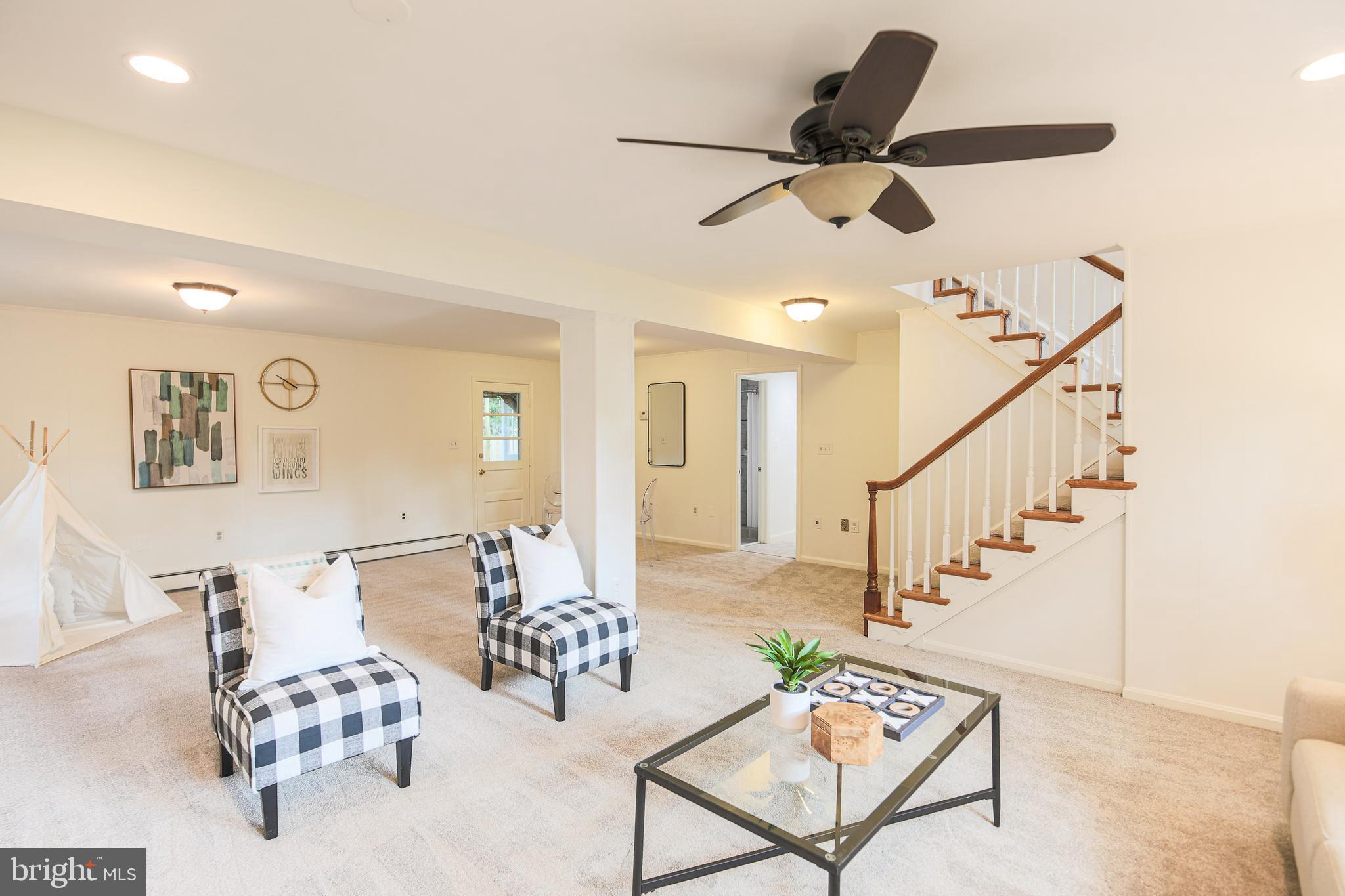 7200 Popkins Farm Road Alexandria, VA 22306 - Photo 48 of 70 View of Family Room with Play/Workout/Bonus Space