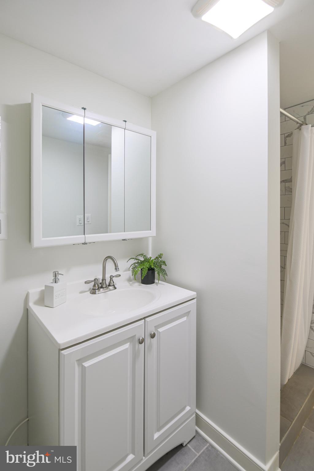 7200 Popkins Farm Road Alexandria, VA 22306 - Photo 55 of 70 Updated Full Bath on Lower Level