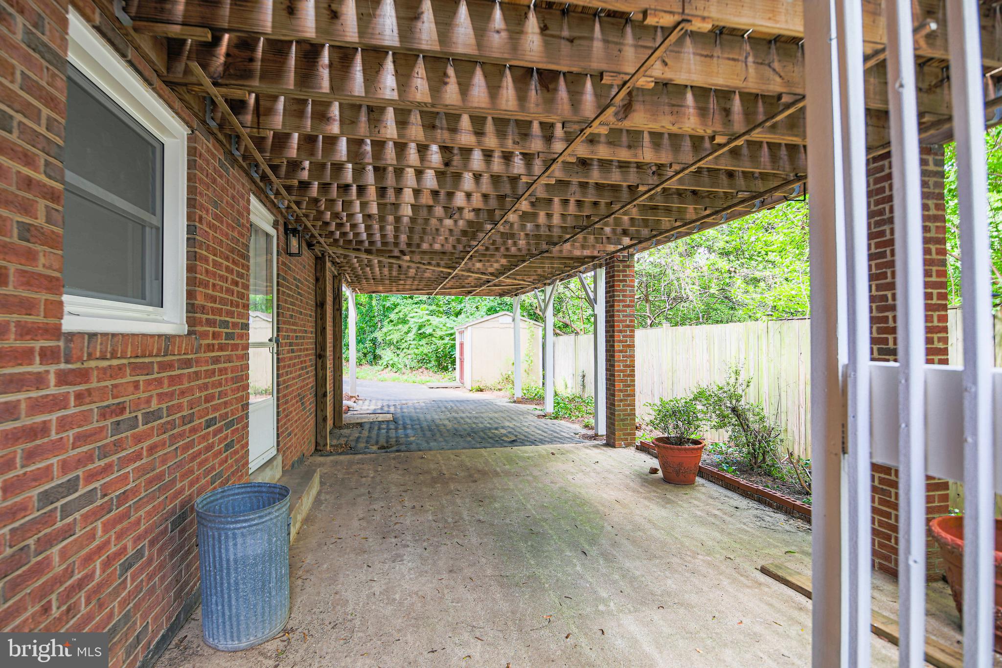 7200 Popkins Farm Road Alexandria, VA 22306 - Photo 66 of 70 Access from Laundry Room to Area Under Deck