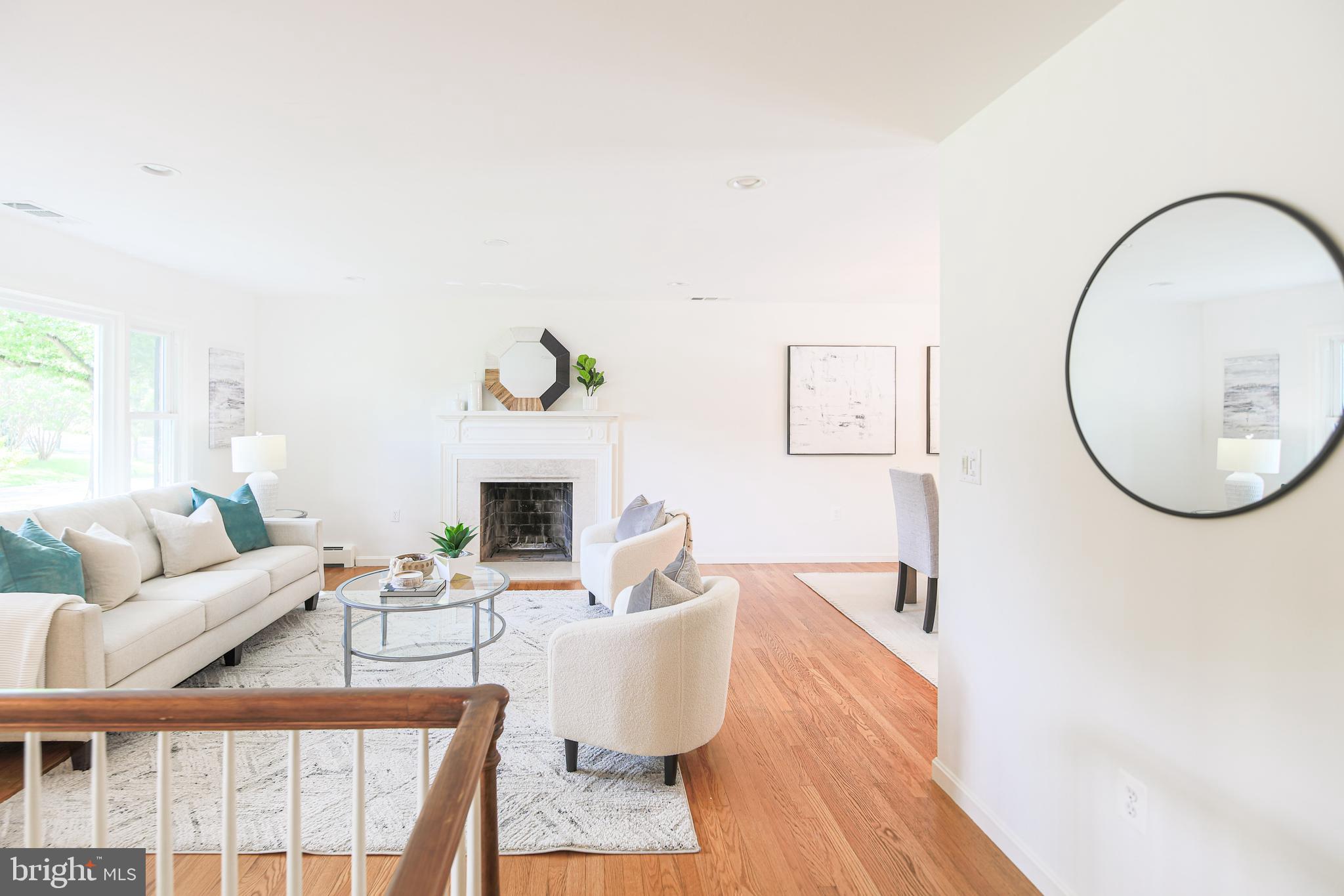 7200 Popkins Farm Road Alexandria, VA 22306 - Photo 6 of 70 Hardwood Floors Throughout Main Level