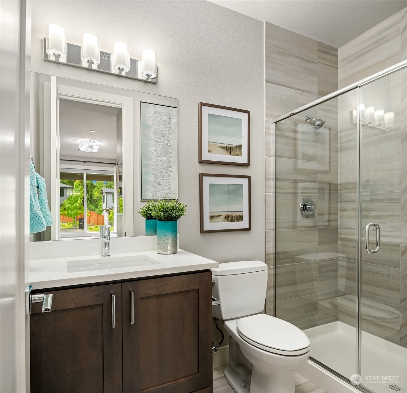 231 234th Place Southeast Bothell, WA 98021 - Photo 20 of 38 a bathroom with a sink a toilet and shower