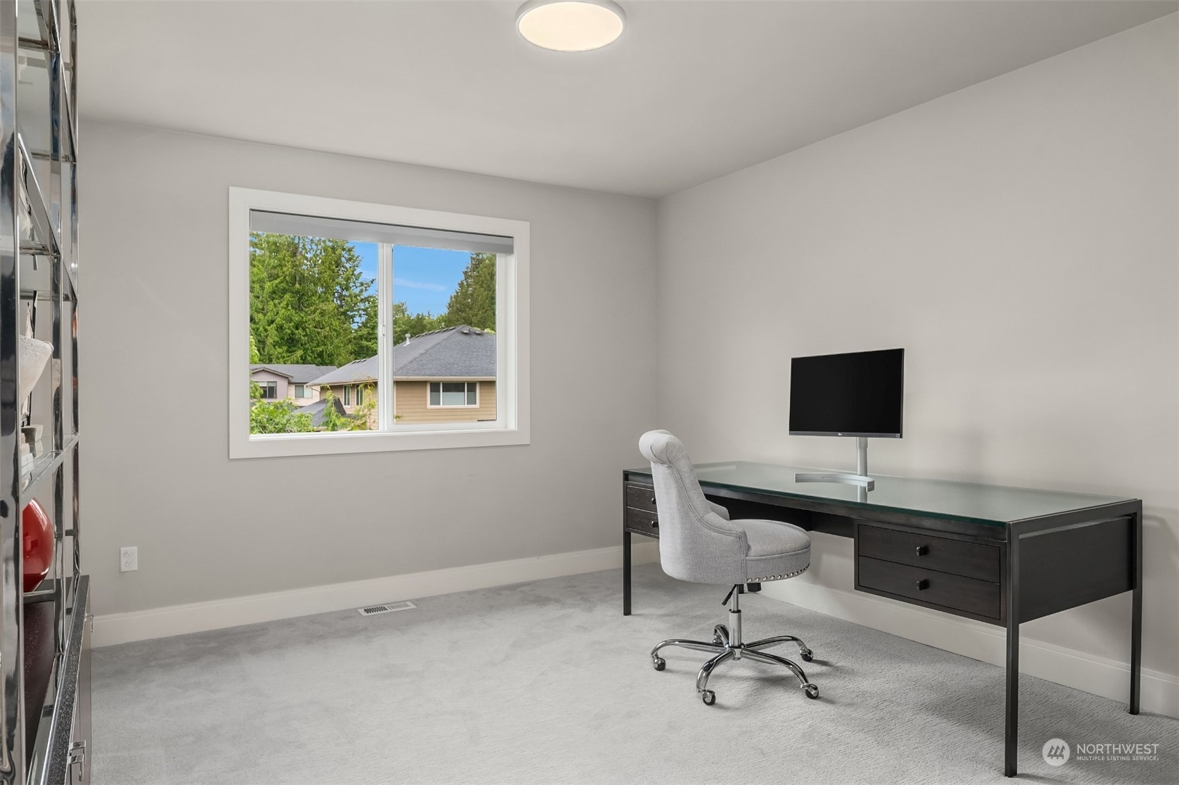 231 234th Place Southeast Bothell, WA 98021 - Photo 28 of 38 a view of a workspace with a window