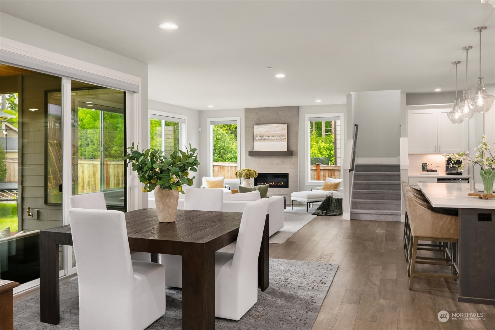 231 234th Place Southeast Bothell, WA 98021 - Photo 6 of 38 a view of a dining room with furniture window and outside view