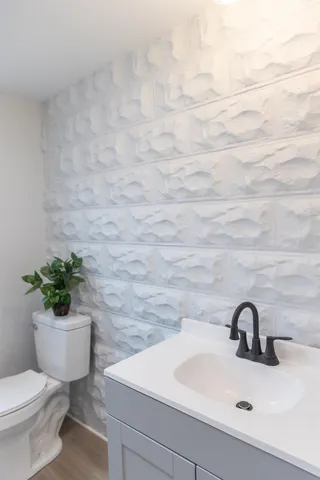 a view of a bathtub in a bathroom