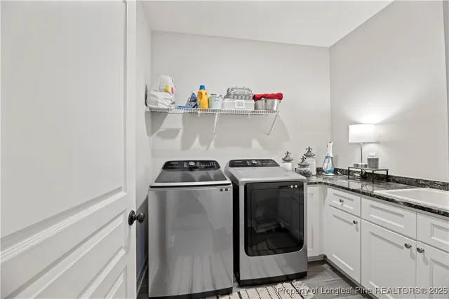 a kitchen with a stove and cabinets