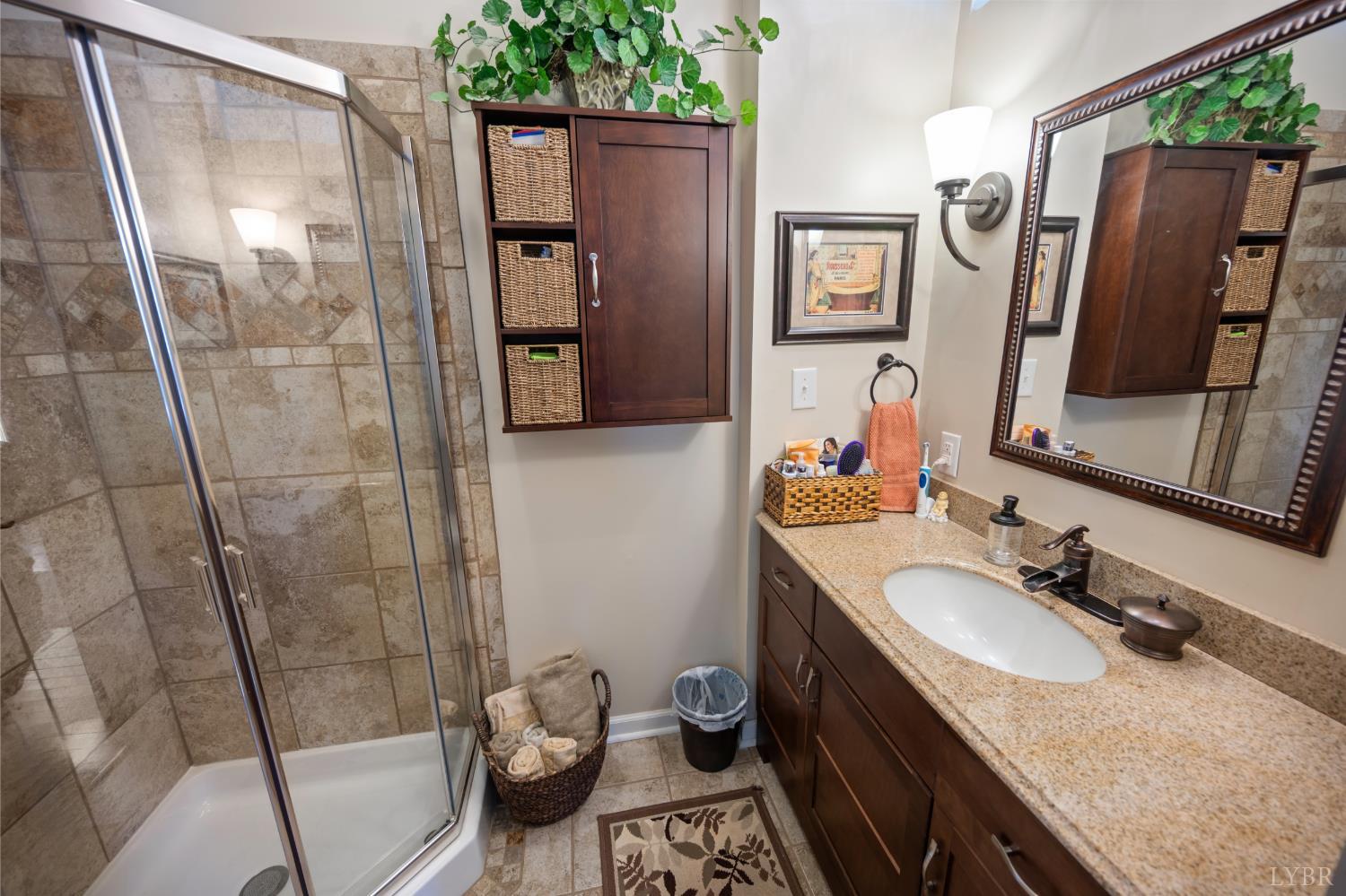 232 Elon Road Madison Heights, VA 24572 - Photo 15 of 65 Primary bath ensuite with walk in shower