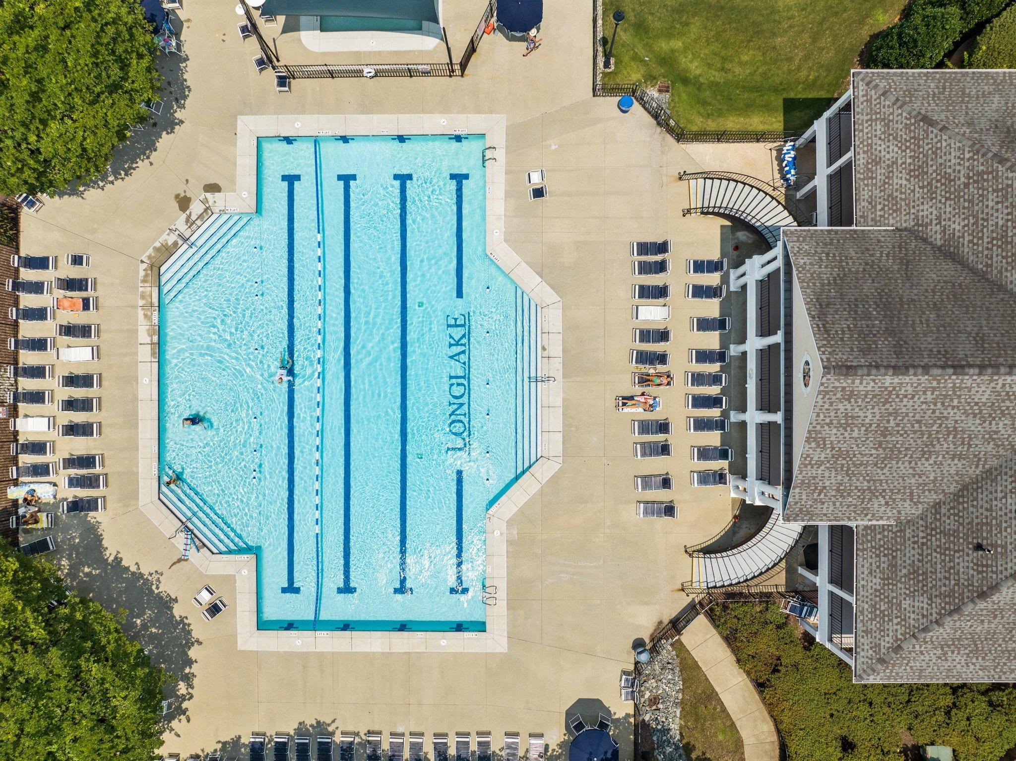 7509 Silver View Lane Raleigh, NC 27613 - Photo 38 of 39 Community Pool and Clubhouse