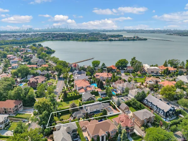 a view of a lake with a lake