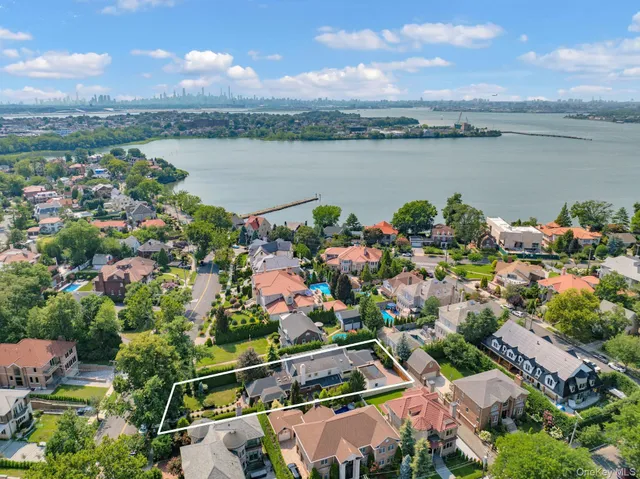 a view of a lake with a lake