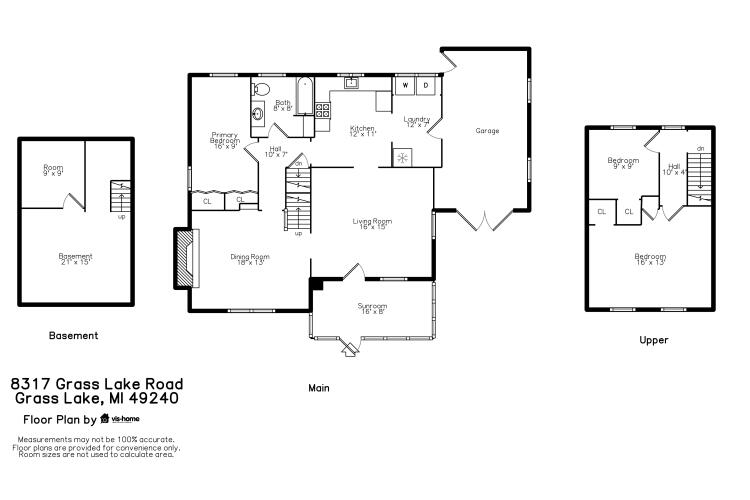 8317 Clear Lake Road Grass Lake, MI 49240 - Photo 25 of 31 plan_floorhc