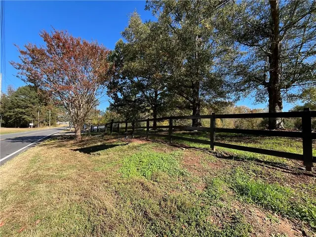 a view of park bench