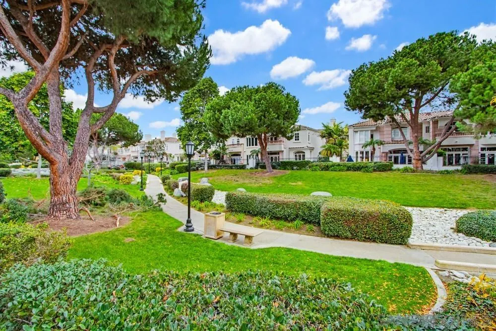 5226 Renaissance Avenue San Diego, CA 92122 - Photo 41 of 41 a view of a garden with a building in the background
