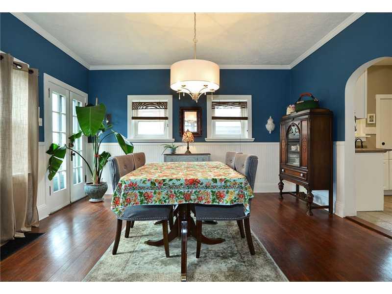 419 Ridgeway Street Greensburg, PA 15601 - Photo 5 of 15 Dining Room. Spacious dining room is exceptionally light and bright. Wainscoting adds to the charm.