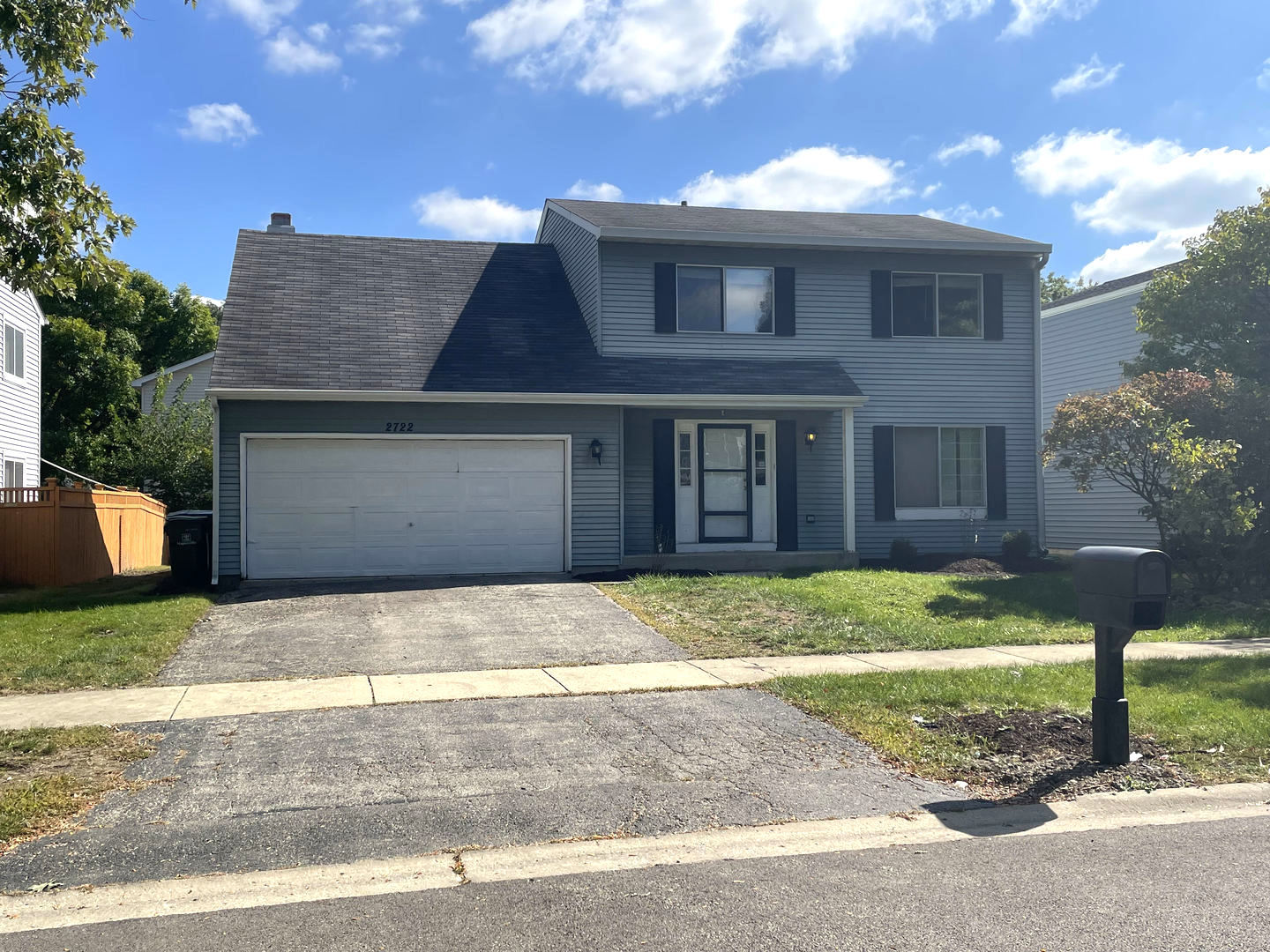 2722 Gateshead Drive Naperville, IL 60564 - Photo 1 of 16 a front view of a house with garden