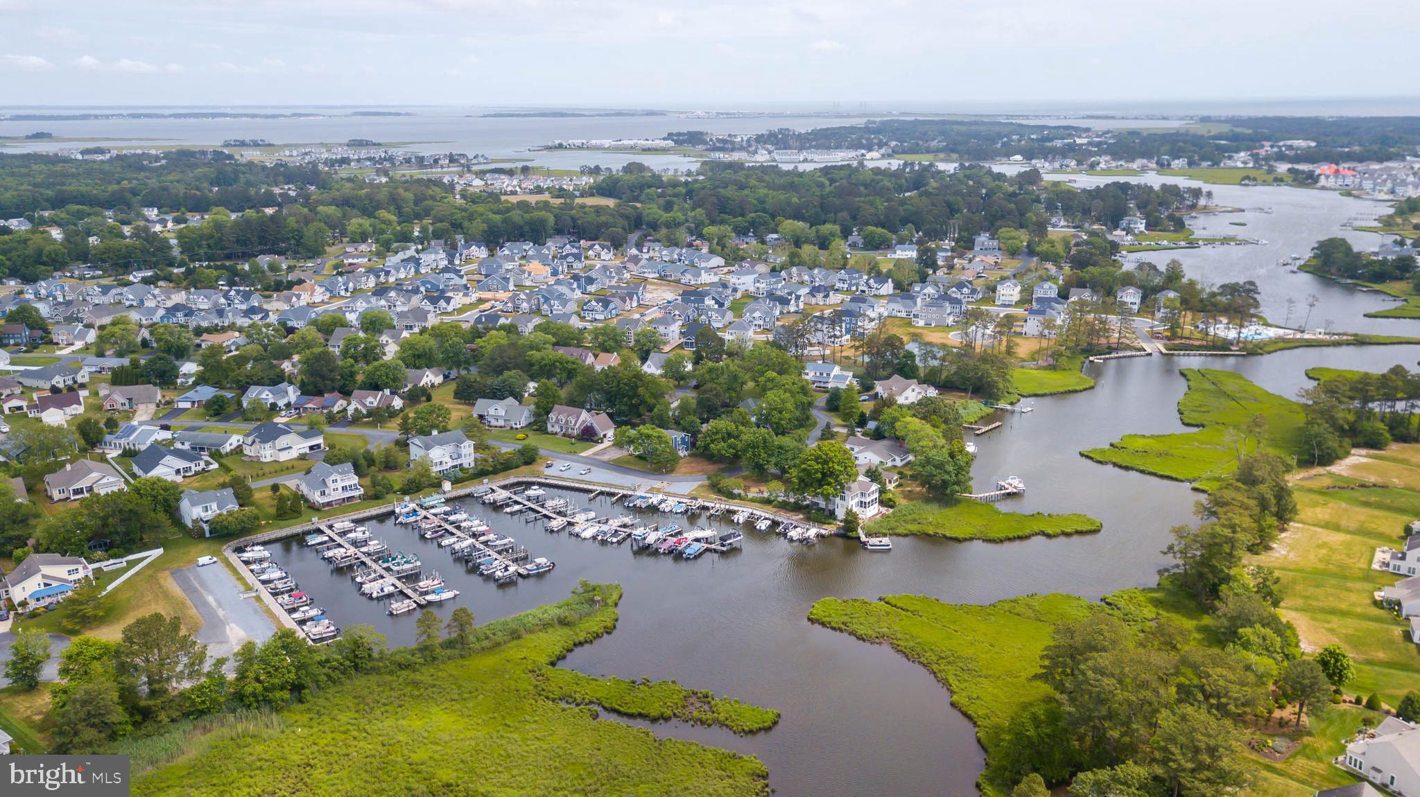 521 Harbor Road Ocean View, DE 19970 - Photo 45 of 46 an aerial view of residential houses with outdoor space