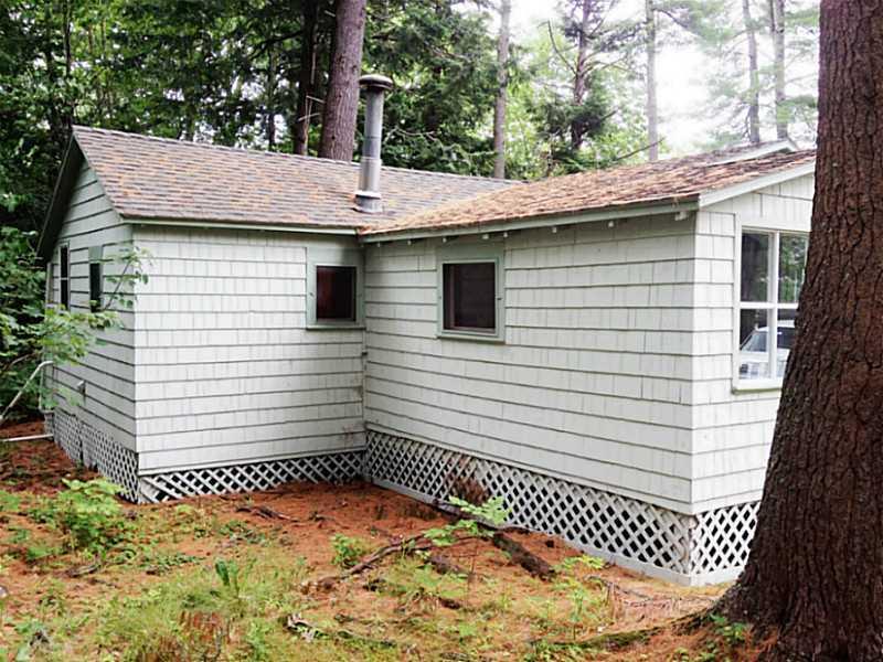 80 12th Fire Road South China, ME 04358 - Photo 28 of 35 Exterior Back. rear of cottage...in...